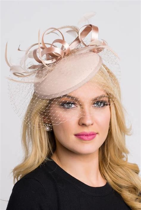 nude fascinator|Nude Fascinator